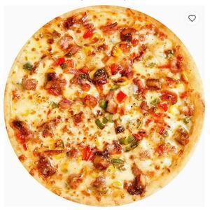 NEW! Pizza Pie Soft Flannel Round Blanket Trendy Popular Throw Christmas